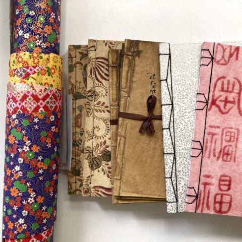 Bookbinding and paper marbling at Zantium Studios
