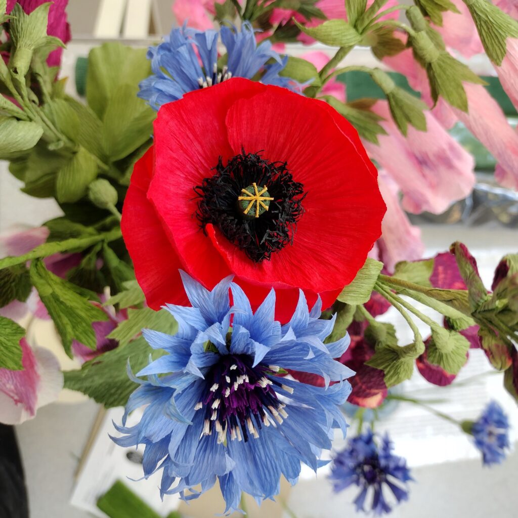 Paper Flowers Course at Zantium Studios with Ling Warlow