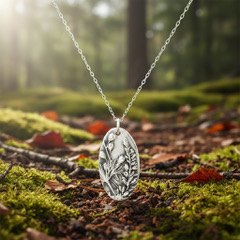 Silver clay from nature course - Zantium Studios