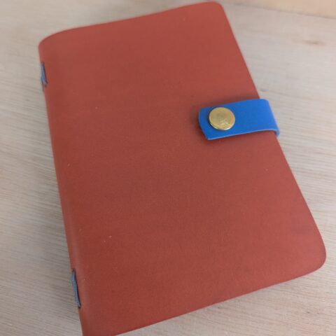Make a leather journal at Zantium Studios with Tisca Leather
