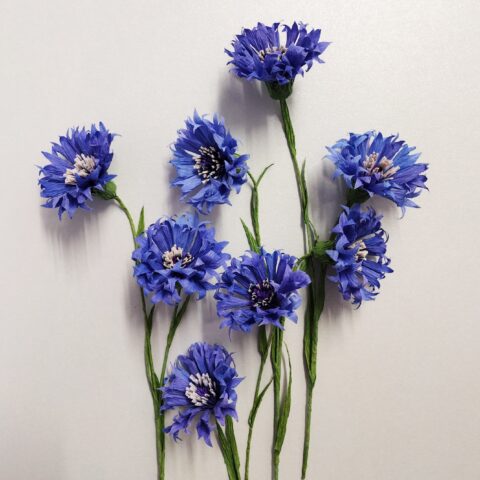 Paper Wildflower Weekend Course with Ling Warlow at Zantium Studios, Derbyshire