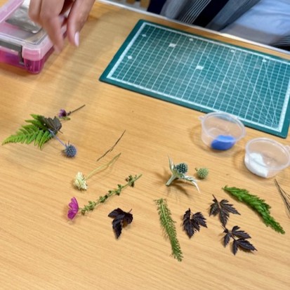 Silver clay course at Zantium Studios with Louise Collins - Jewellery from Nature