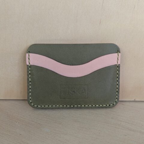 leathercraft workshop at zantium studios - make a card wallet