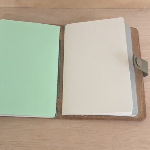 Leather bound journal course - Zantium Studios - with Laura Hunter of Tiska Leather