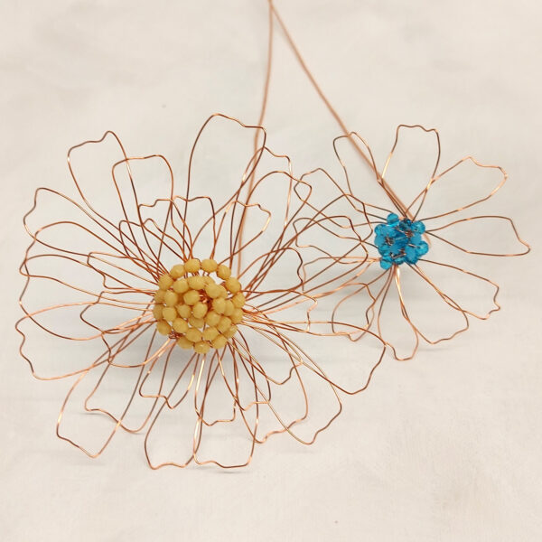 Beaded Wire Flowers (1 Day) 27 Jun 2026 (Sat) - Zantium Studios