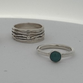 Sliver Clay Rings Course with Louise Collins at Zantium Studios