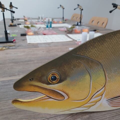 Peak District fishing fly tying course